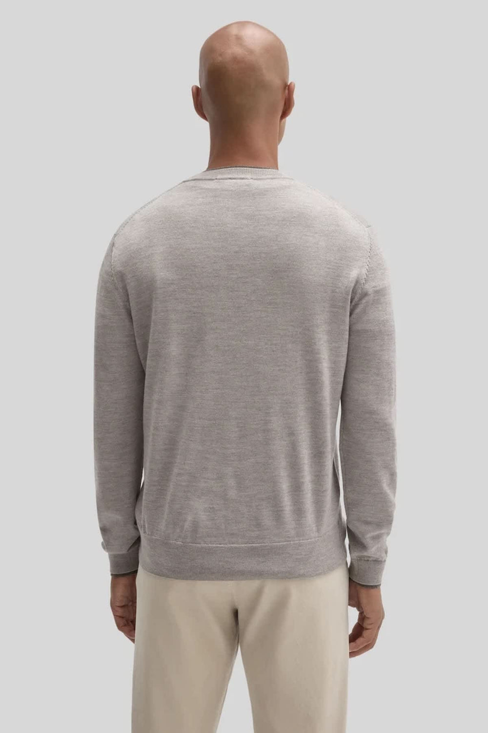 Men's merino wool crew-neck sweater Robert Barakett