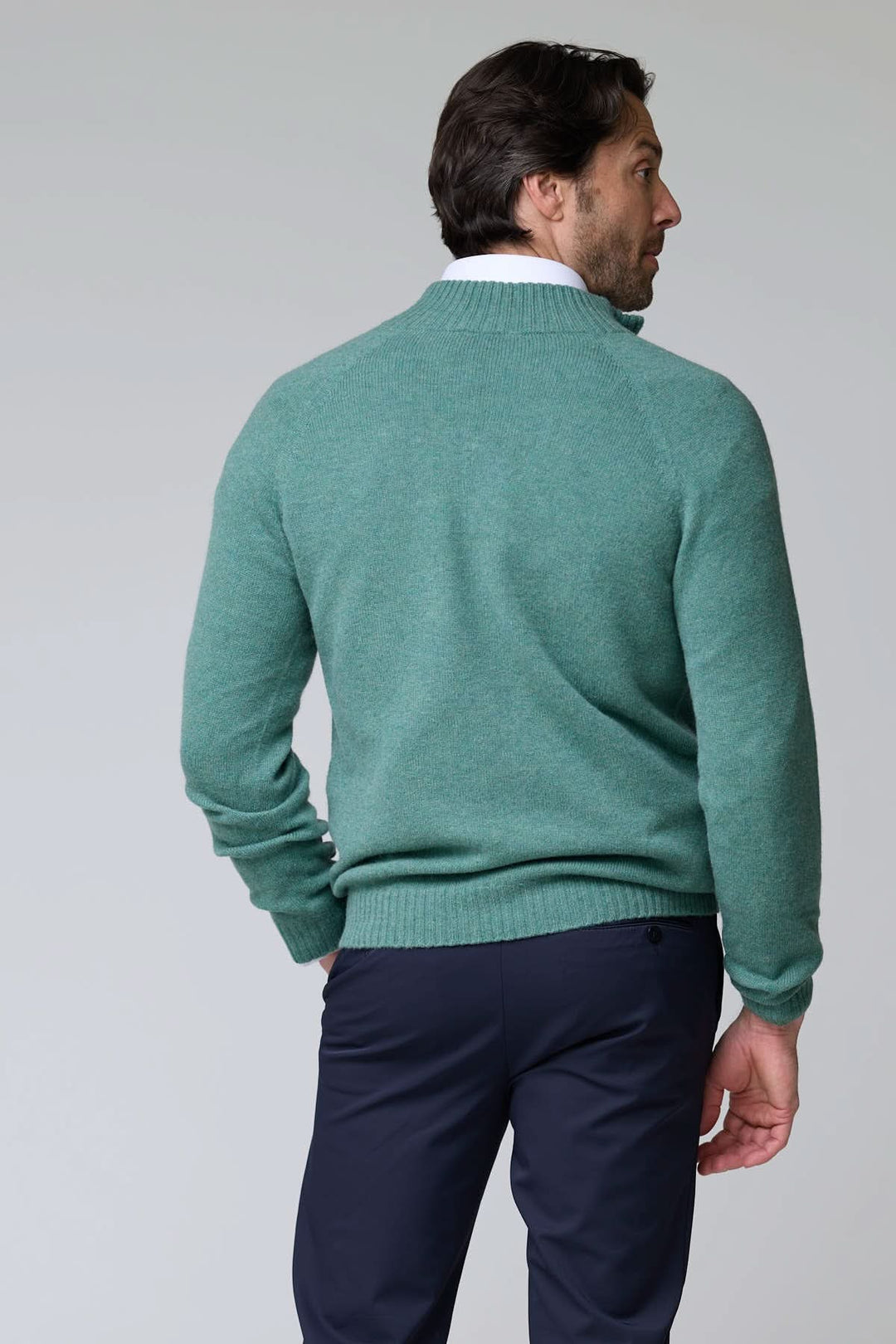 chandail avec demi-fermeture éclair