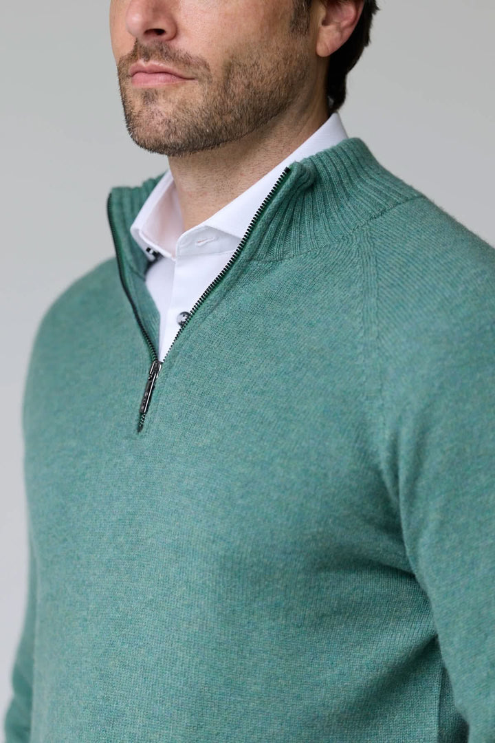 chandail avec demi-fermeture éclair