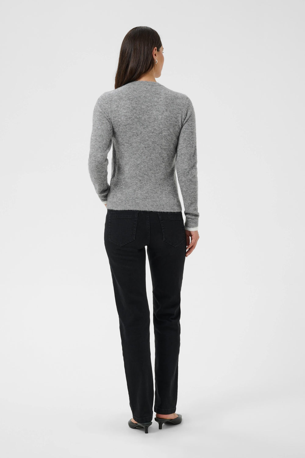 Chandail Kirini en tricot effet superposé pour femme Kaffe