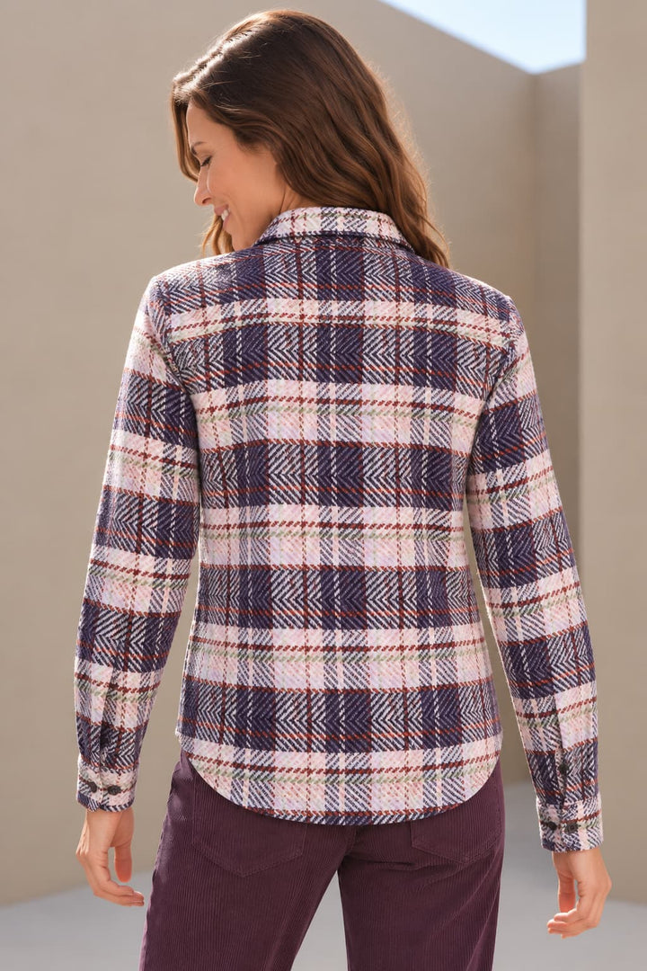 Chemise à motif graphique vue de face pour femme kennys