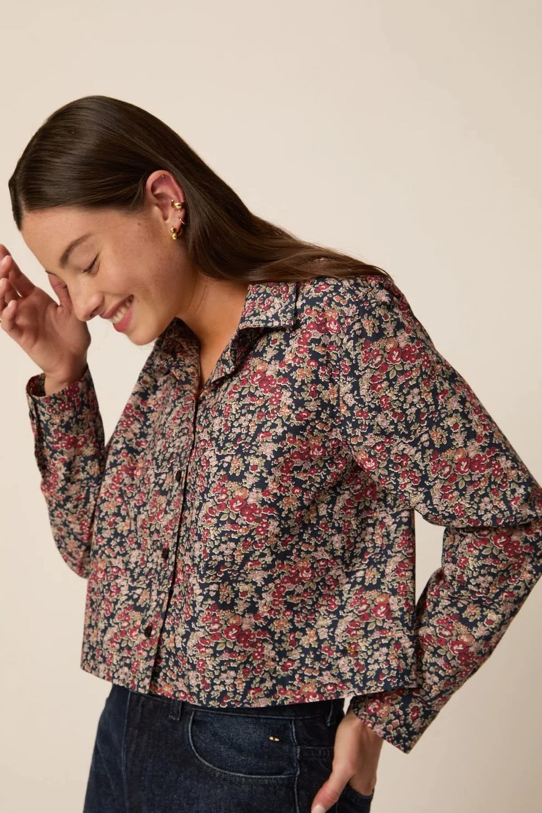 Chemise courte Umalya pour femme Des Petits Hauts