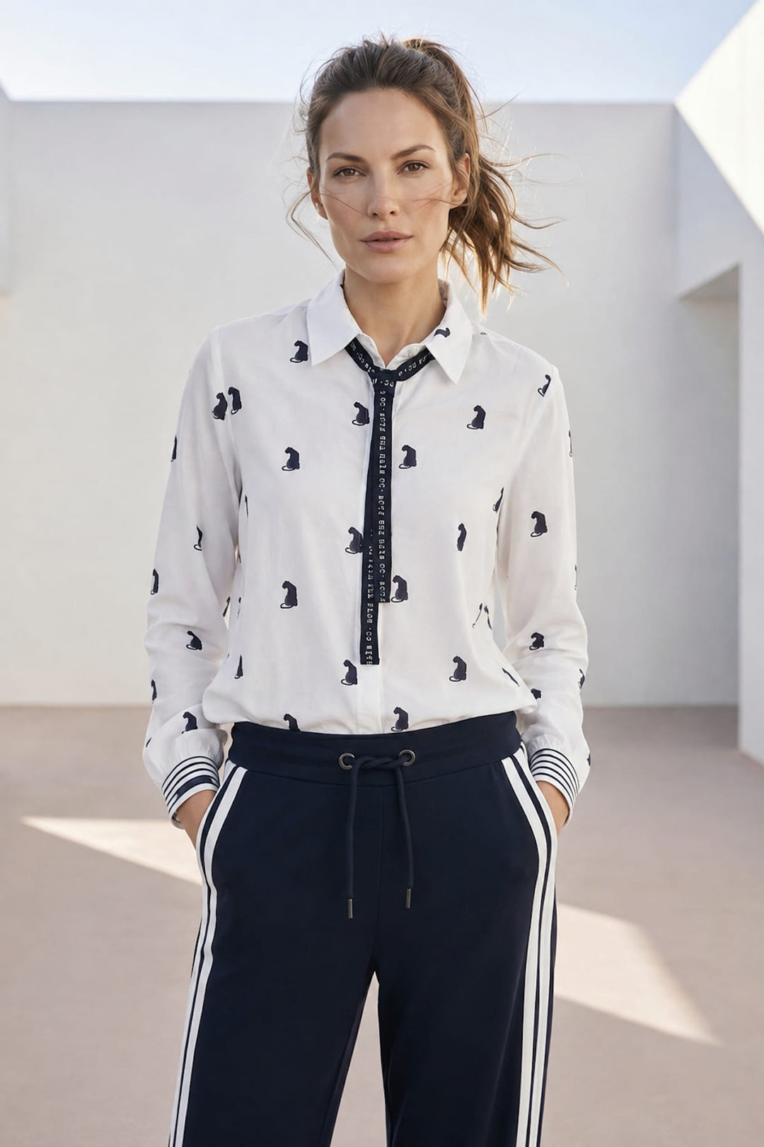 Front view of a women&