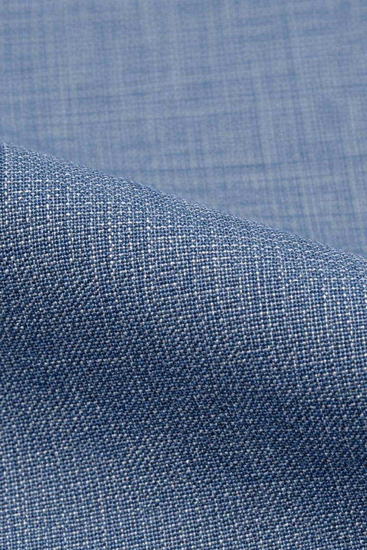 Vue de face complet texturé pour homme gris clair Lief Horsens avec poches élégantes - Valérie Simon