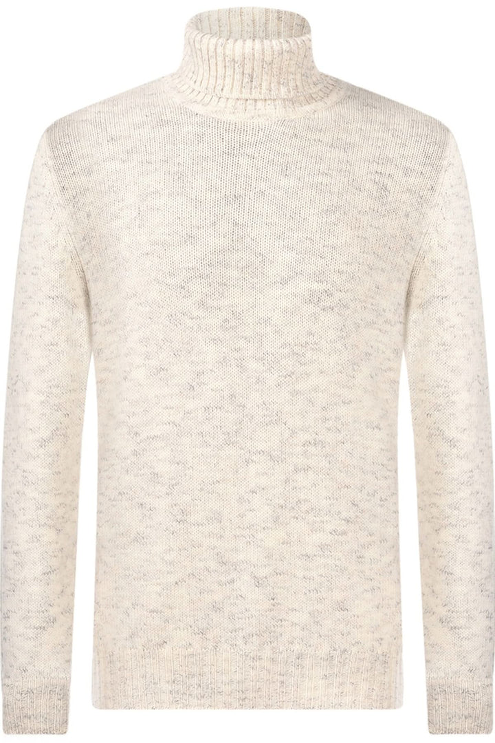 Chandail à col roulé en laine vierge