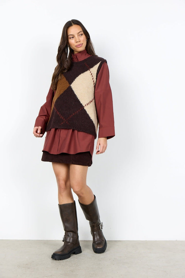 Débardeur en tricot pour femme Soya Concept