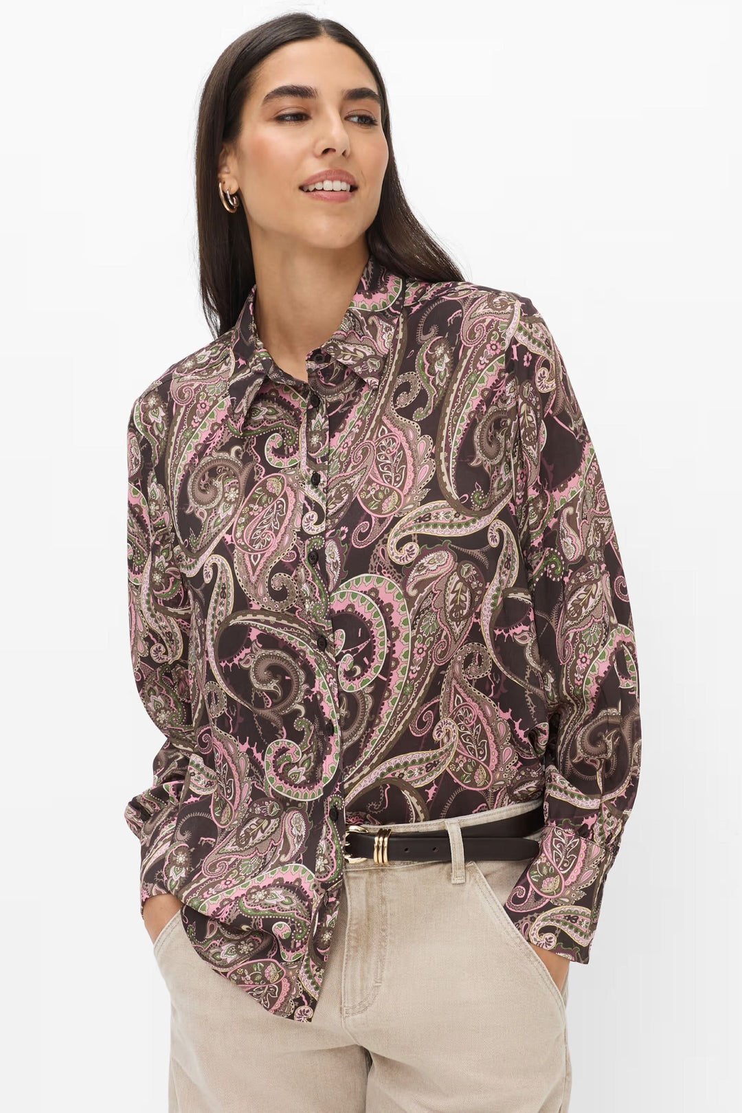 Chemise Vic à imprimé cachemire