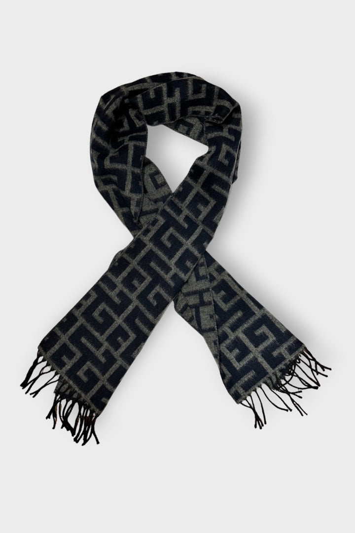 Foulard à motifs artistique de cachemire