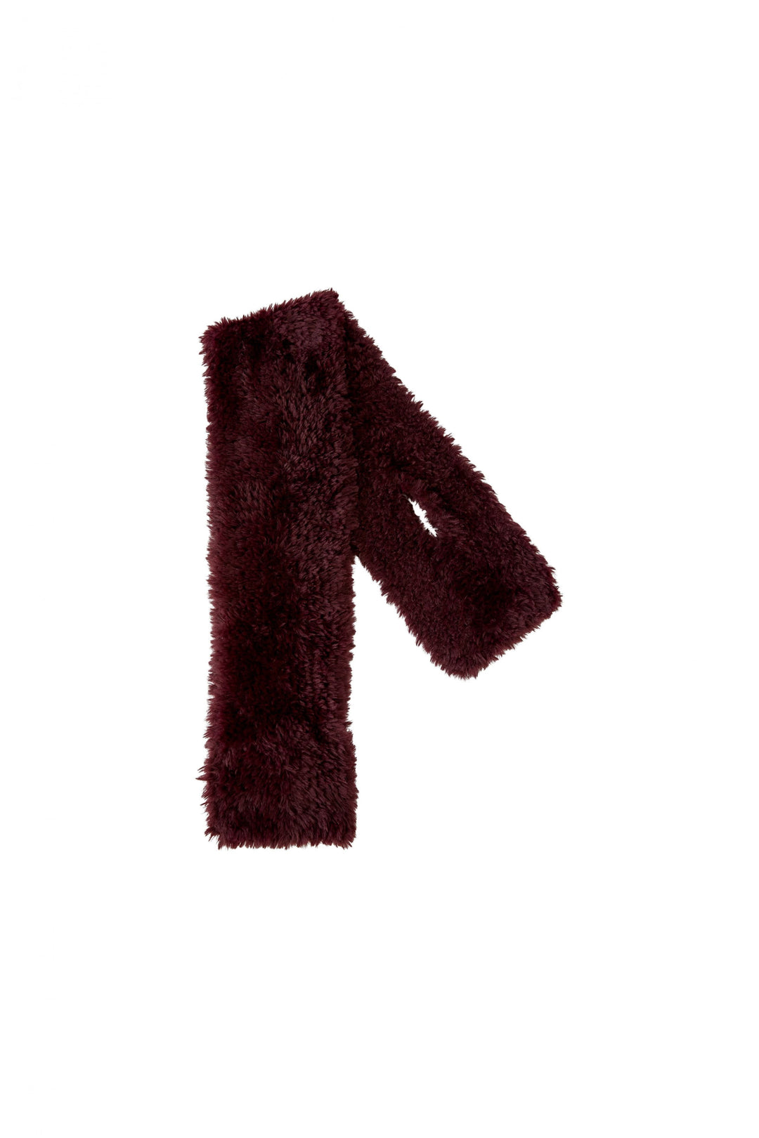 Foulard en fausse fourrure pour femme Oui
