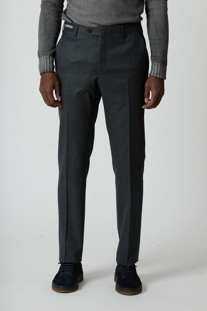 Pantalon habillé en laine vierge