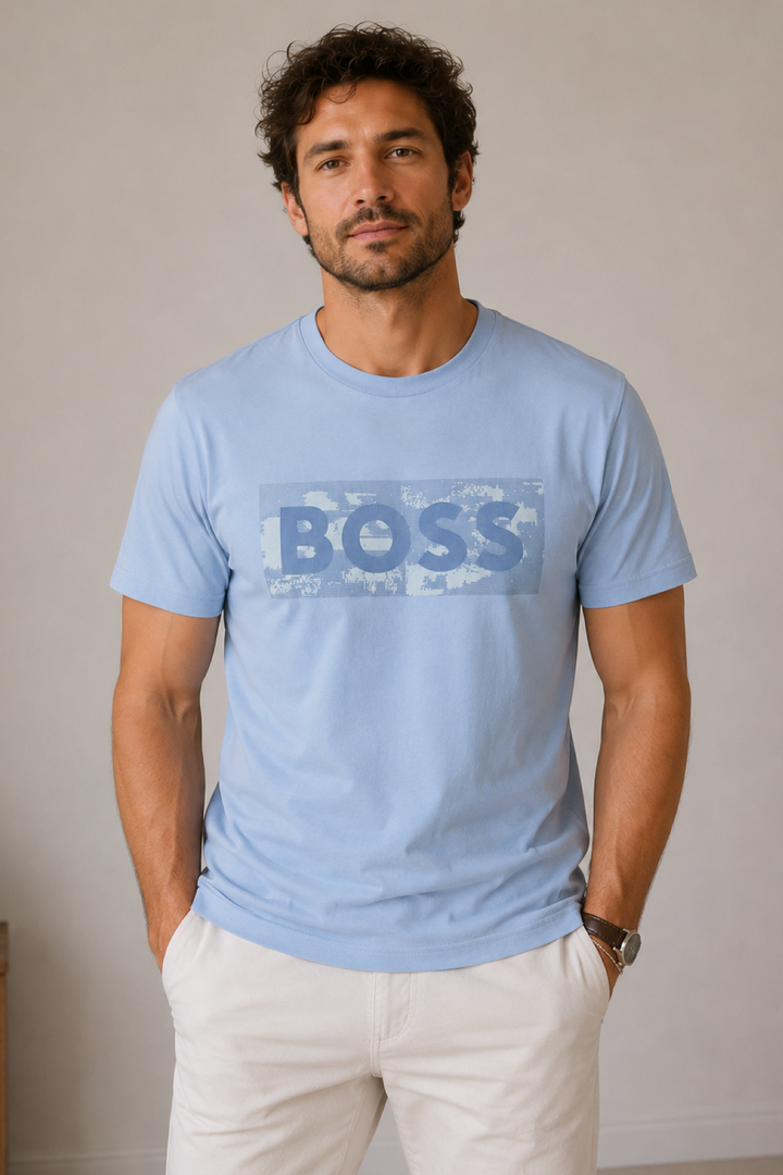 T-shirt imprimé logo graphique