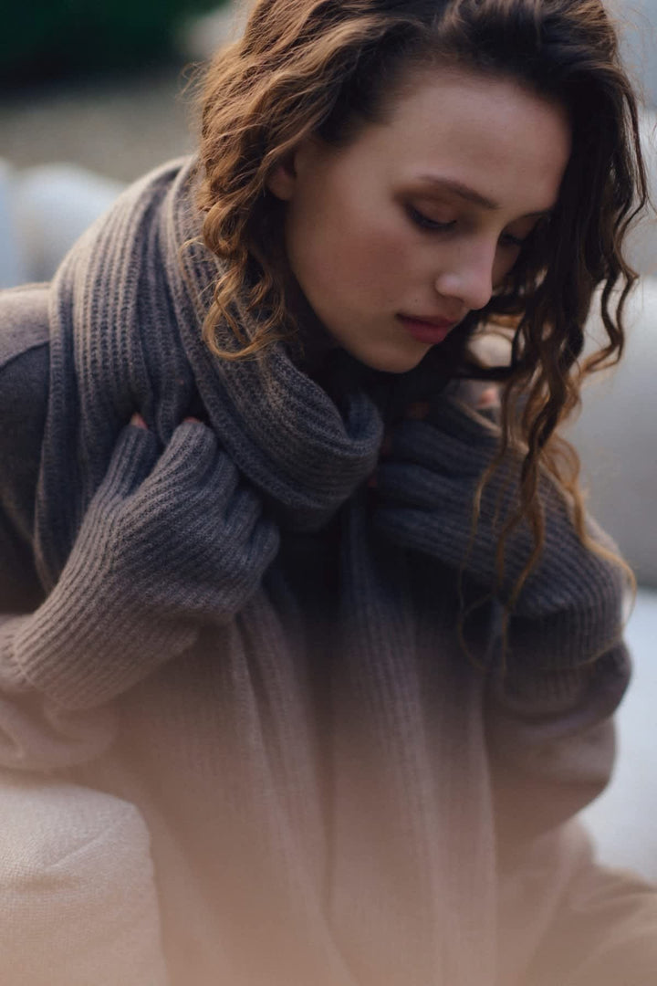 Gants sans doigts en cachemire biologique pour femme Repeat Cashmere