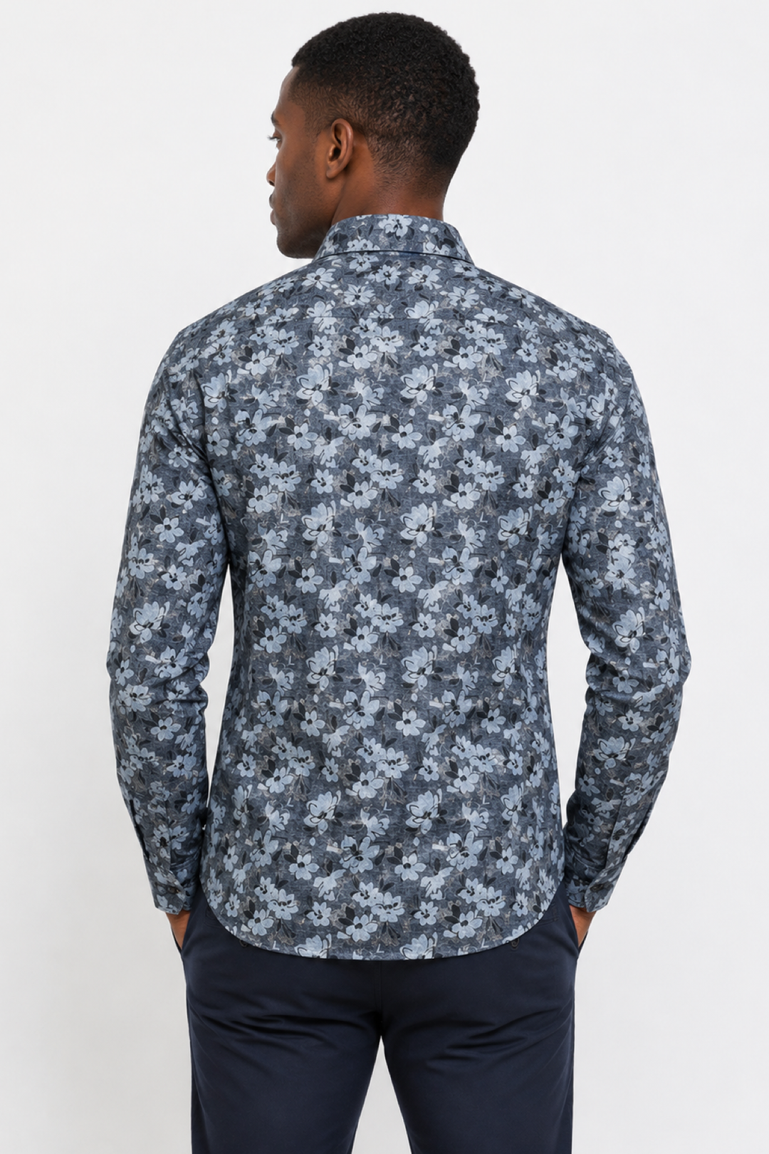 Chemise sport imprimée florale