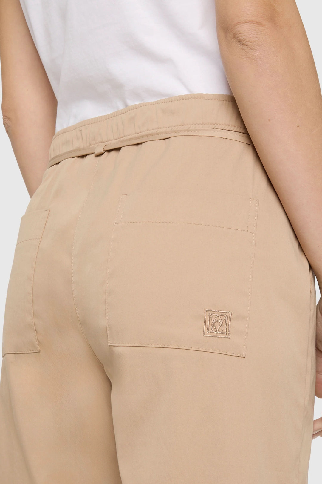 Pantalon Chiara chino à taille nouée
