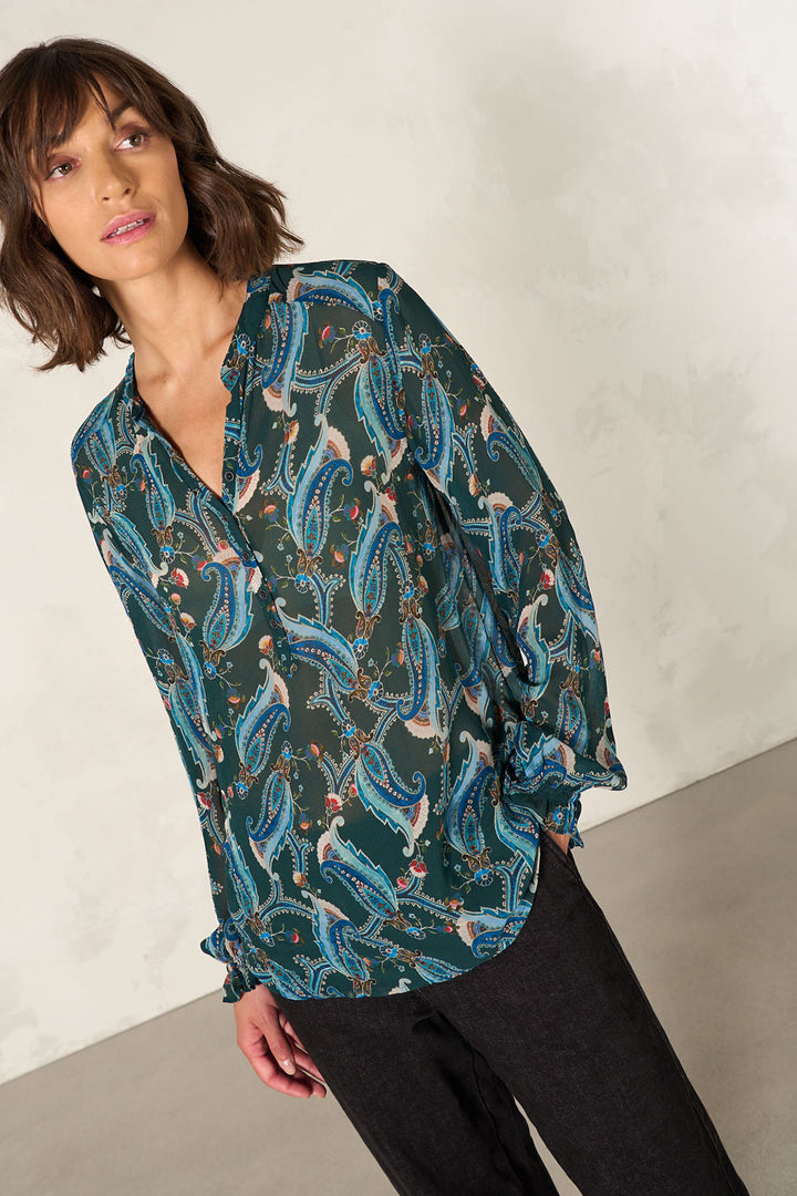 Blouse coupe droite