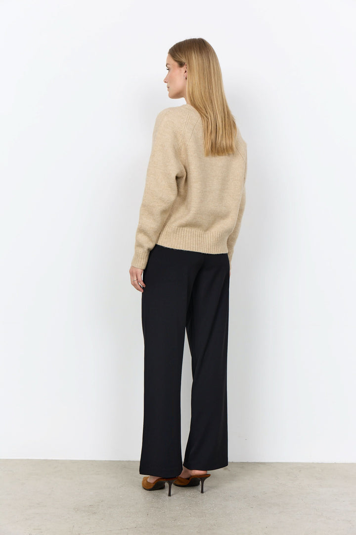 Cardigan Herla en maille douce à col rond