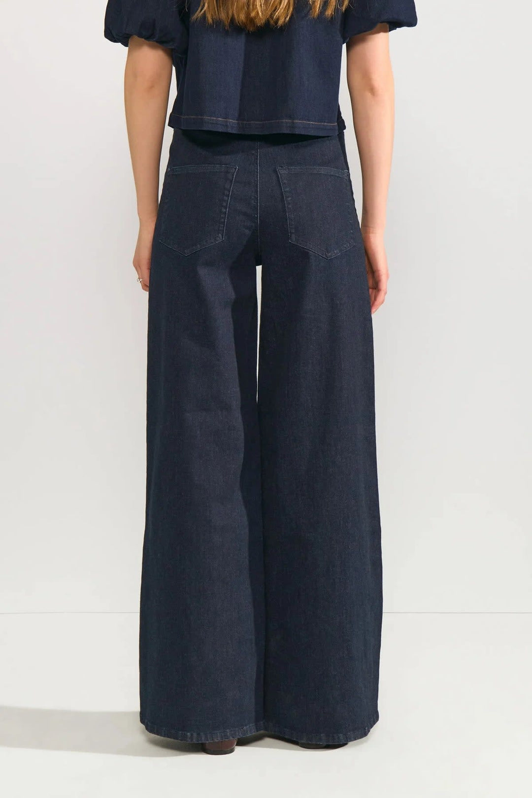 Jean à jambe large pour femme Numph