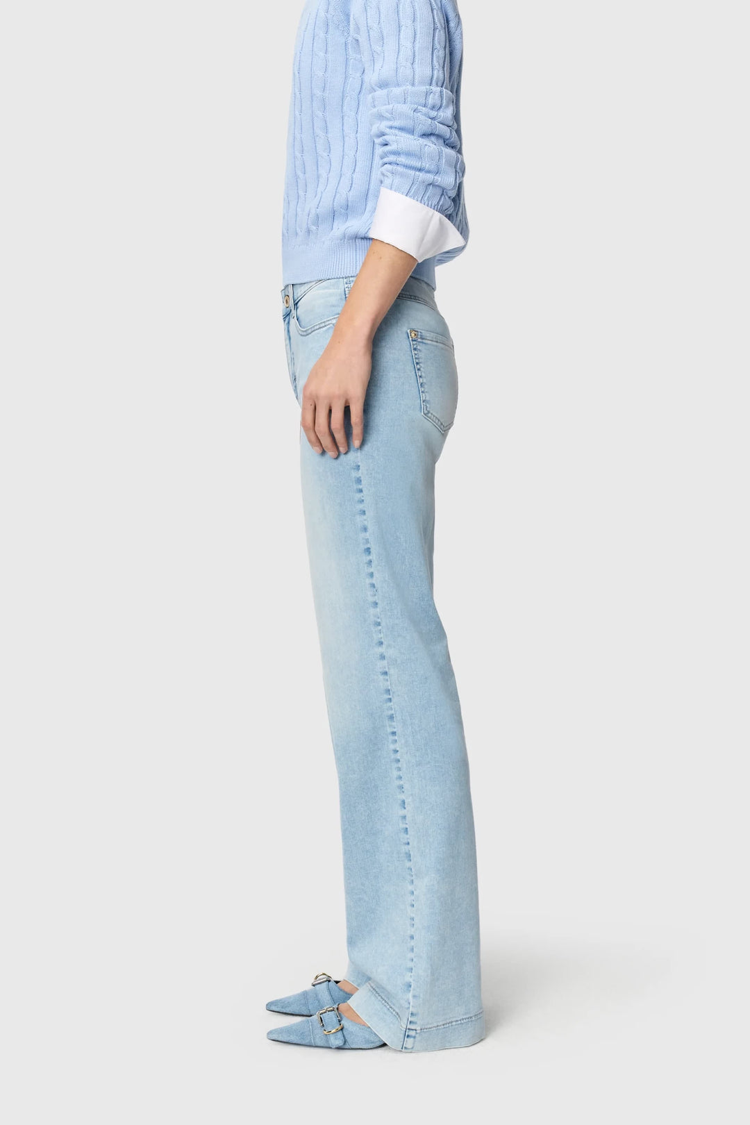 Front view of Mac Jeans women&