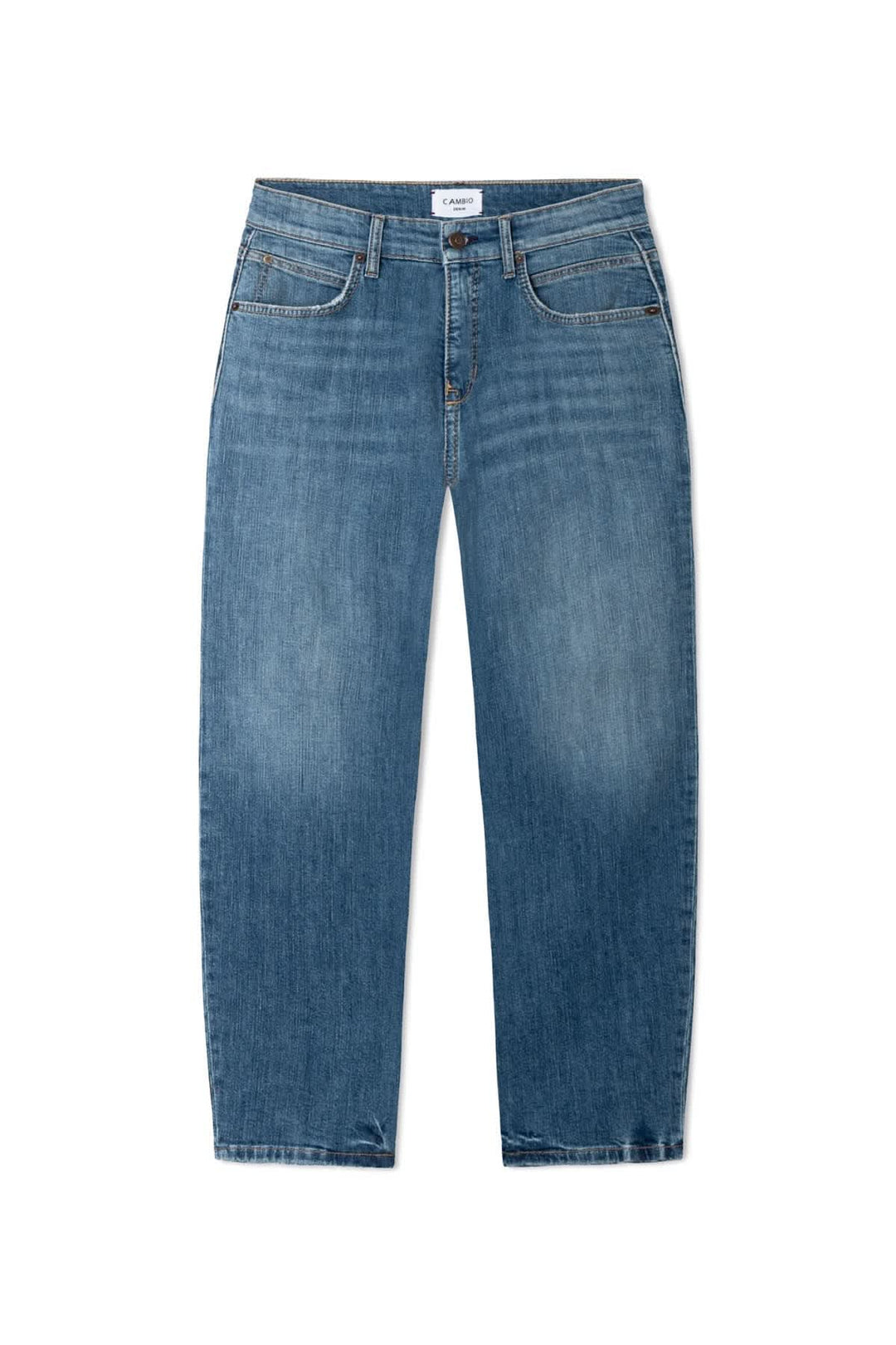 Jean droit à taille haute Elli pour femme Cambio