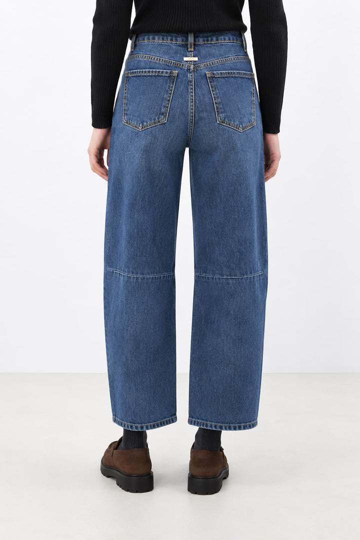 Jeans barrel Mouro à taille haute pour femme Humility