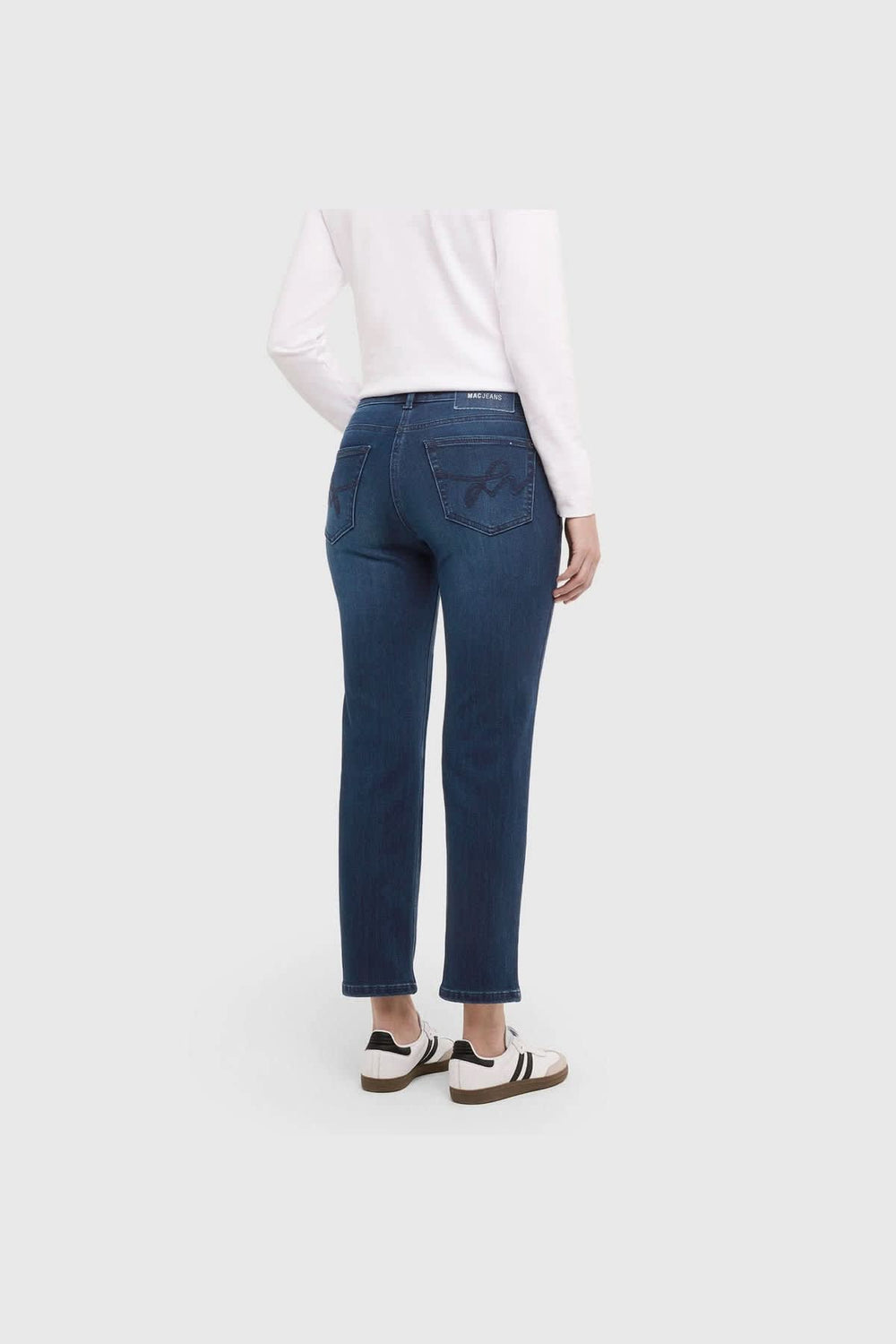 Jeans droit écourté vue de face pour femme Mac Jeans