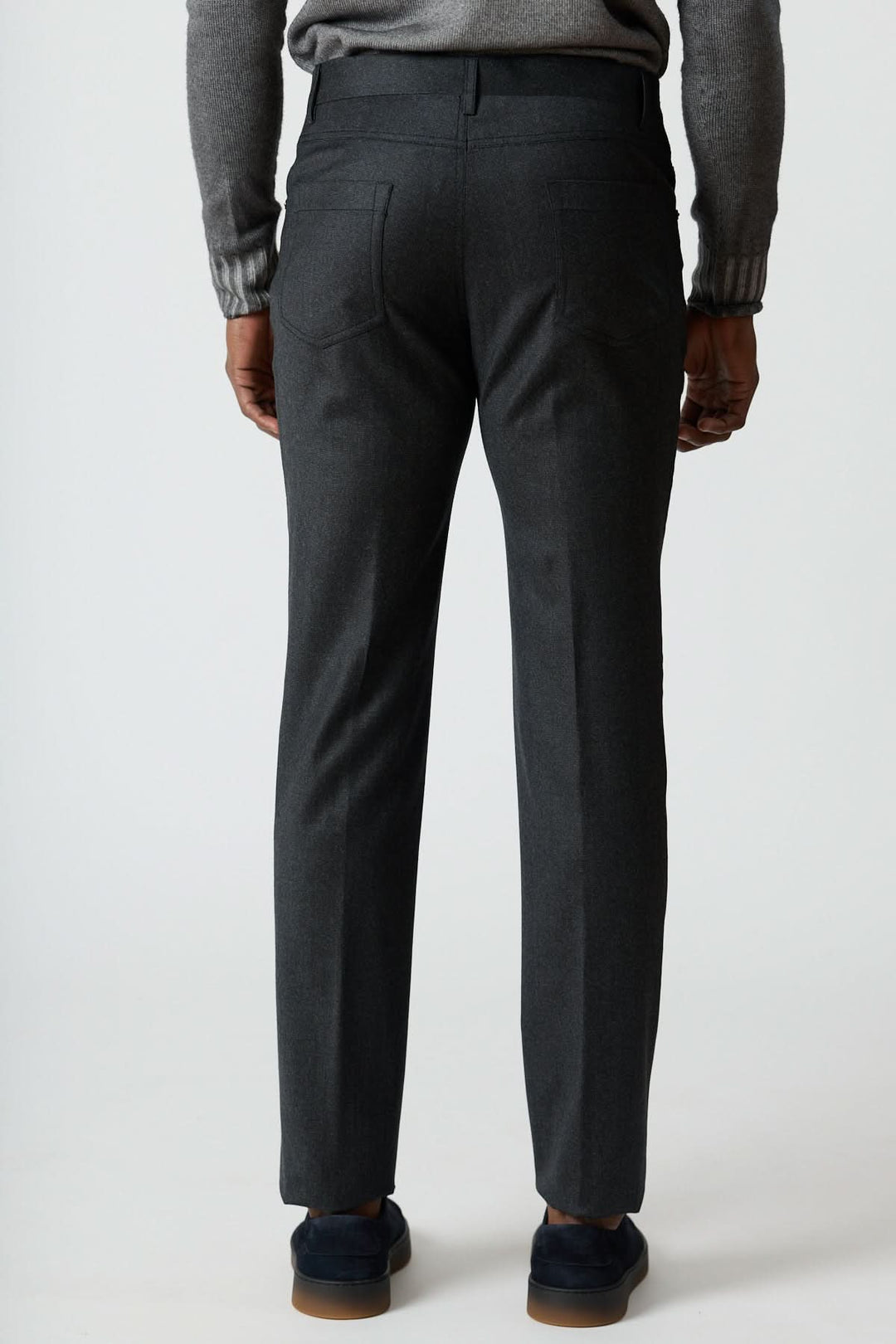 Pantalon habillé 5 poches en laine