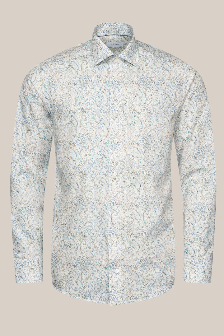 Chemise motifs abstraits