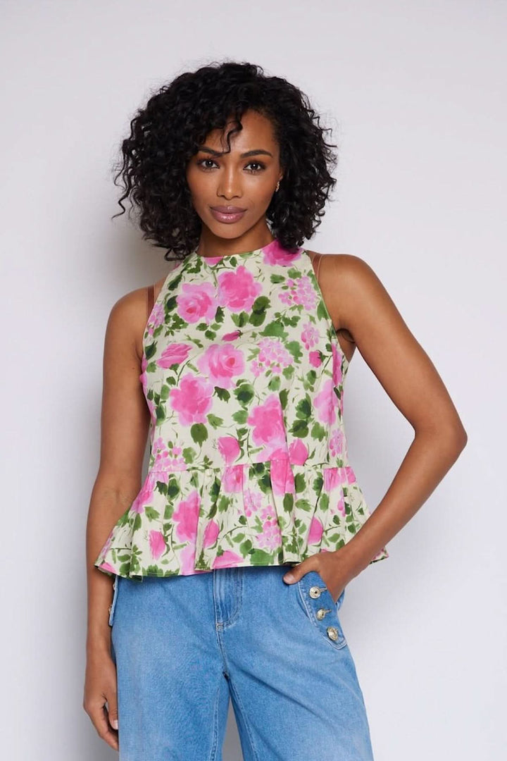 Camisole à imprimé floral