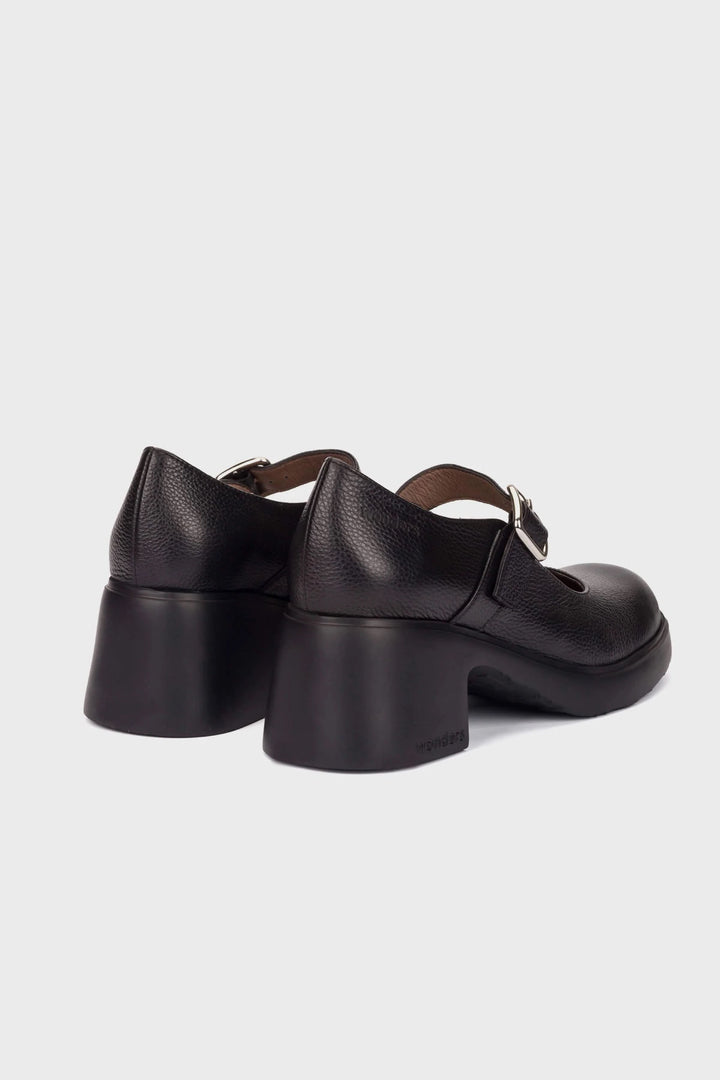 Chaussures de ville à bride et talon bloc