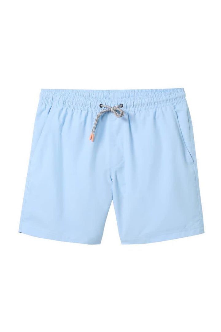 Vue de côté maillot Tom Tailor pour homme vert avec poches et cordon - Valérie Simon