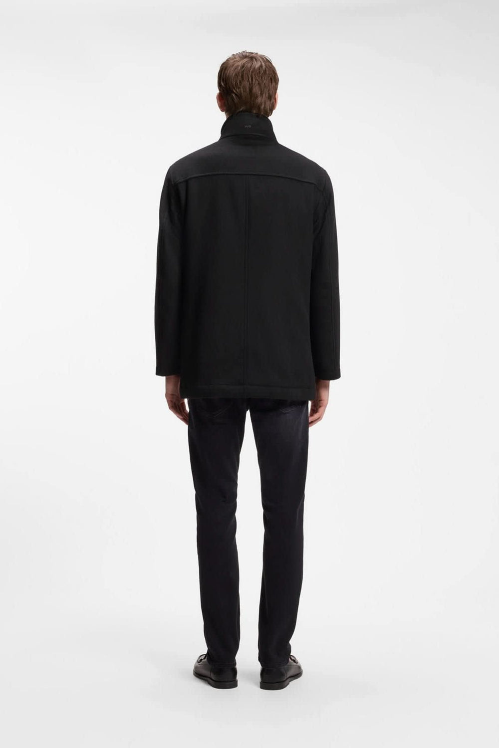 Manteau habillé à col montant pour homme Hugo Boss