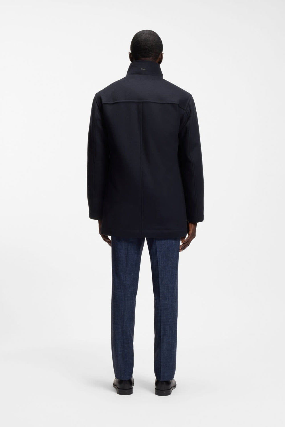 Manteau habillé à col montant pour homme Hugo Boss