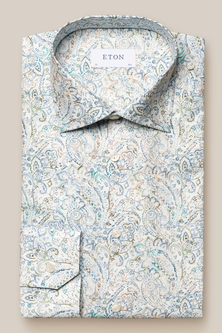 Chemise motifs abstraits