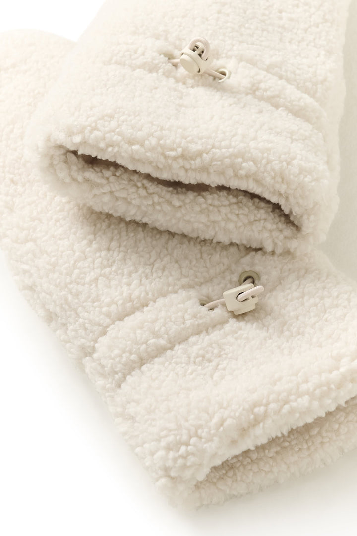 Part Two Saisa sherpa mittens for women