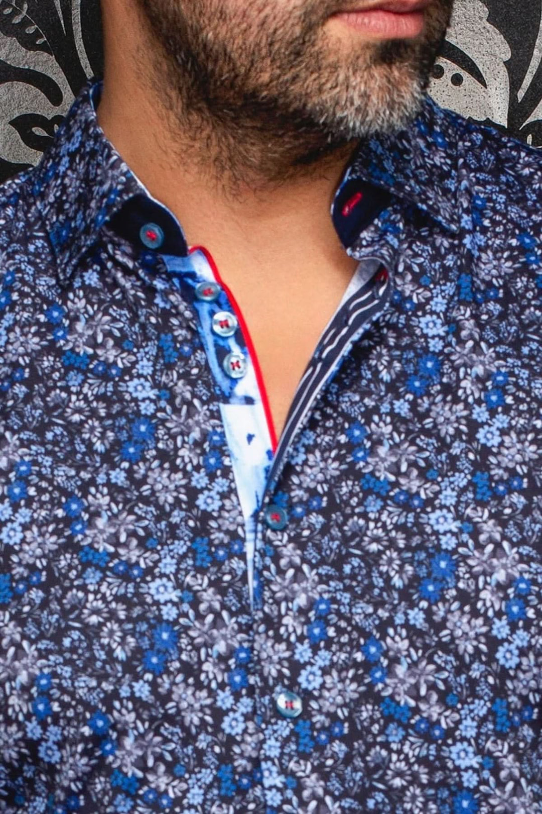 Chemise sport à imprimé floral moderne