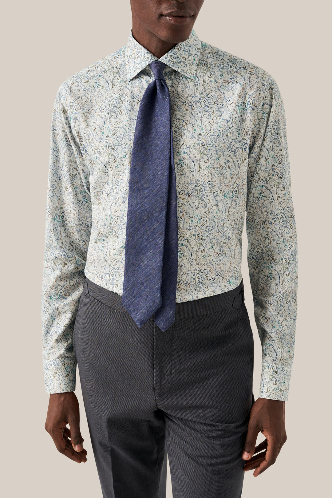 Chemise motifs abstraits