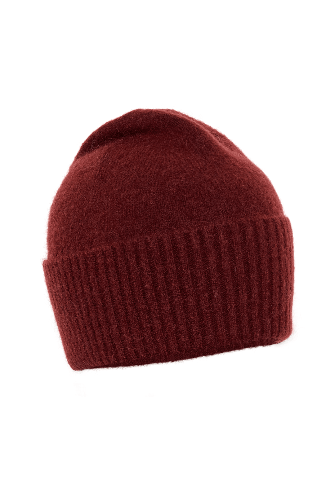 Tuque Kaleska en maille douce avec revers côtelé, accessoire élégant et polyvalent pour affronter le froid avec style.