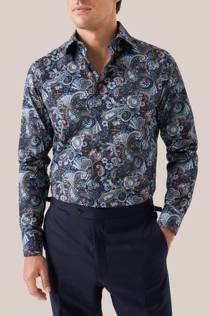 Chemise à motif cachemire