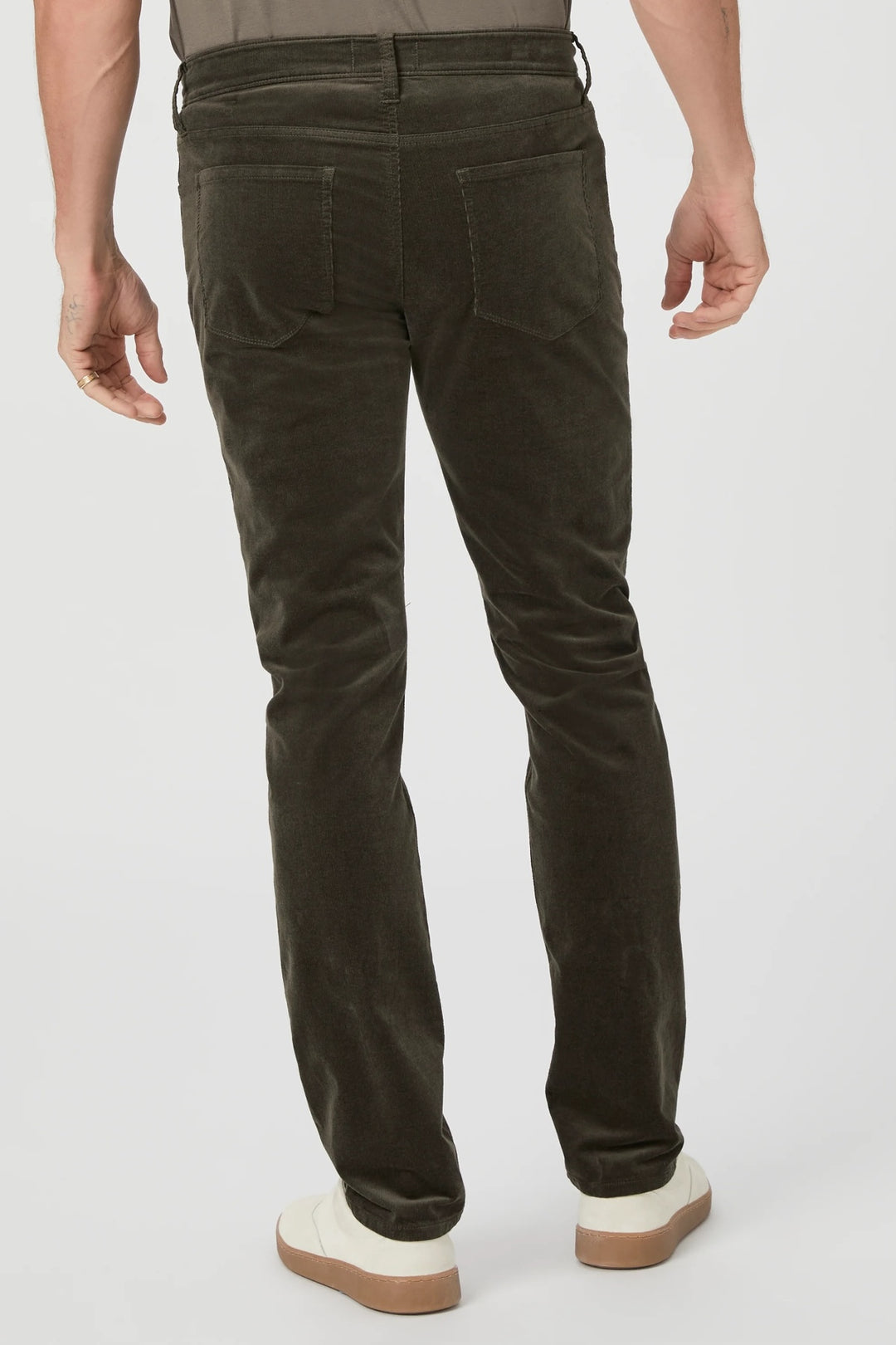 Pantalon corduroy Vert