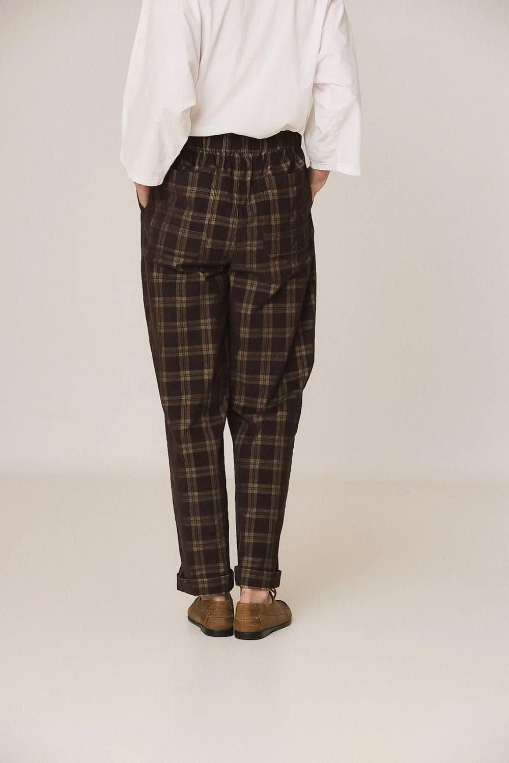 Women's casual plaid pants Fit Indi & cold