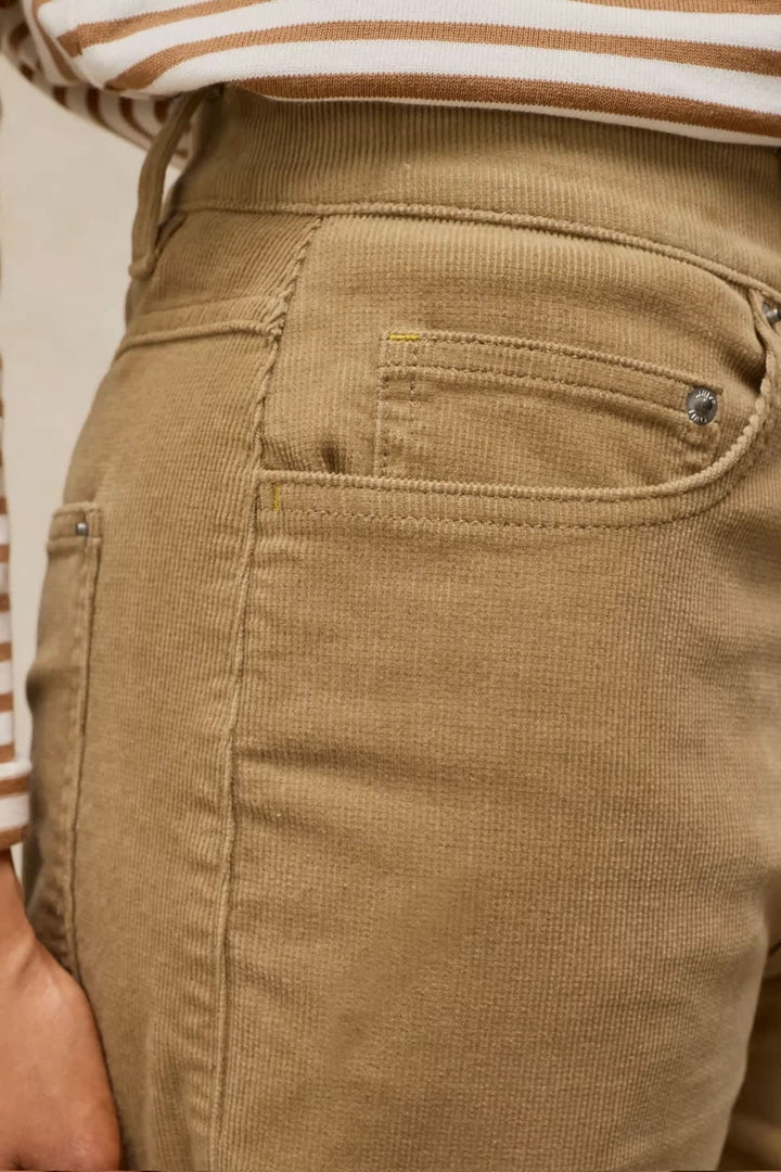 Pantalon Aubrey droit en velours côtelé pour femme White Stuff
