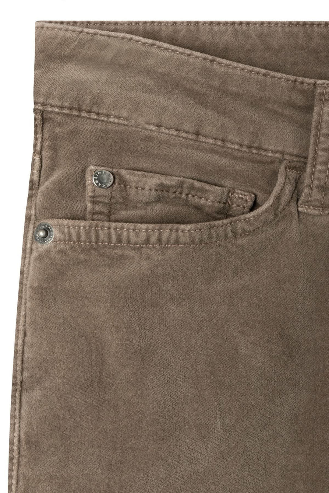 Pantalon droit en velours fin pour femme Cambio