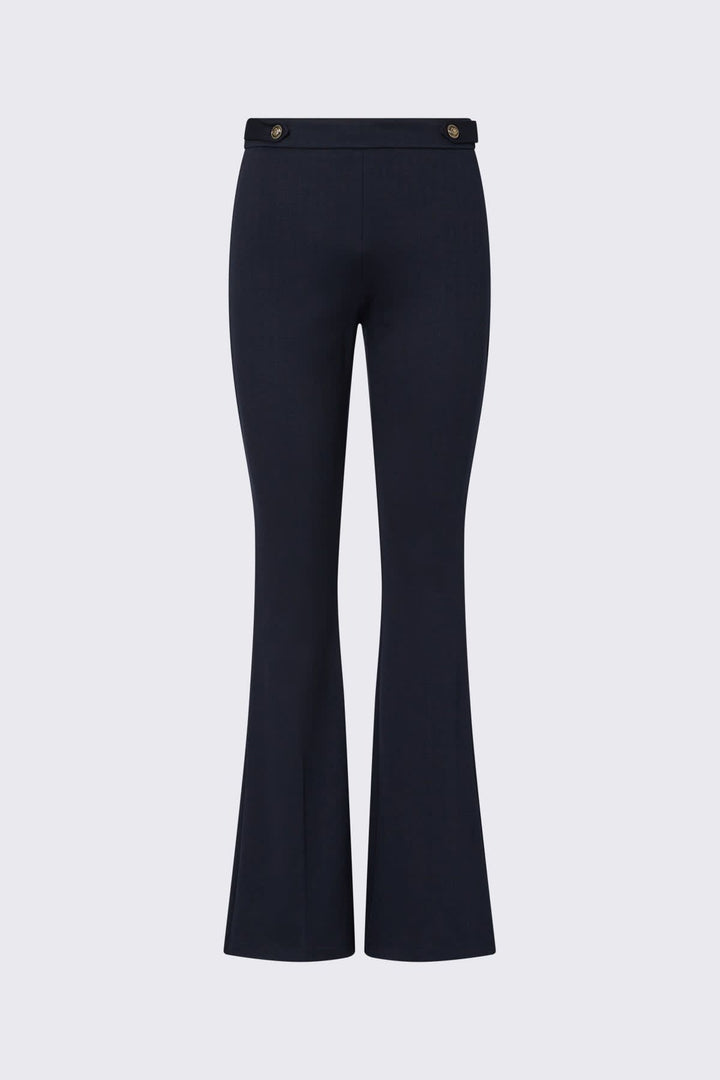 Pantalon habillé à jambe évasée pour femme liujo