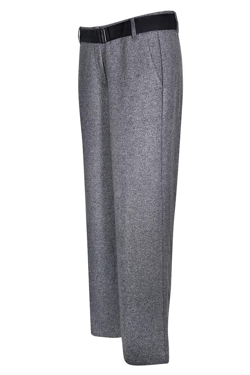 Pantalon habillé à jambe large vue de face pour femme kennys