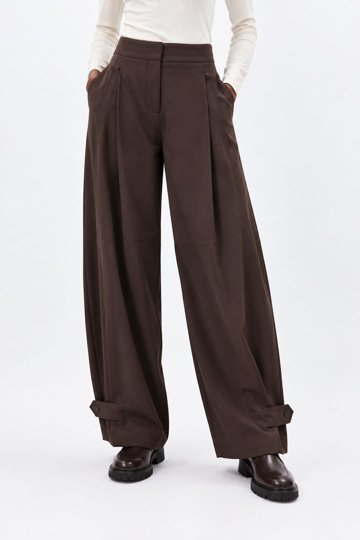 Pantalon habillé Mooni à jambe large pour femme Humility