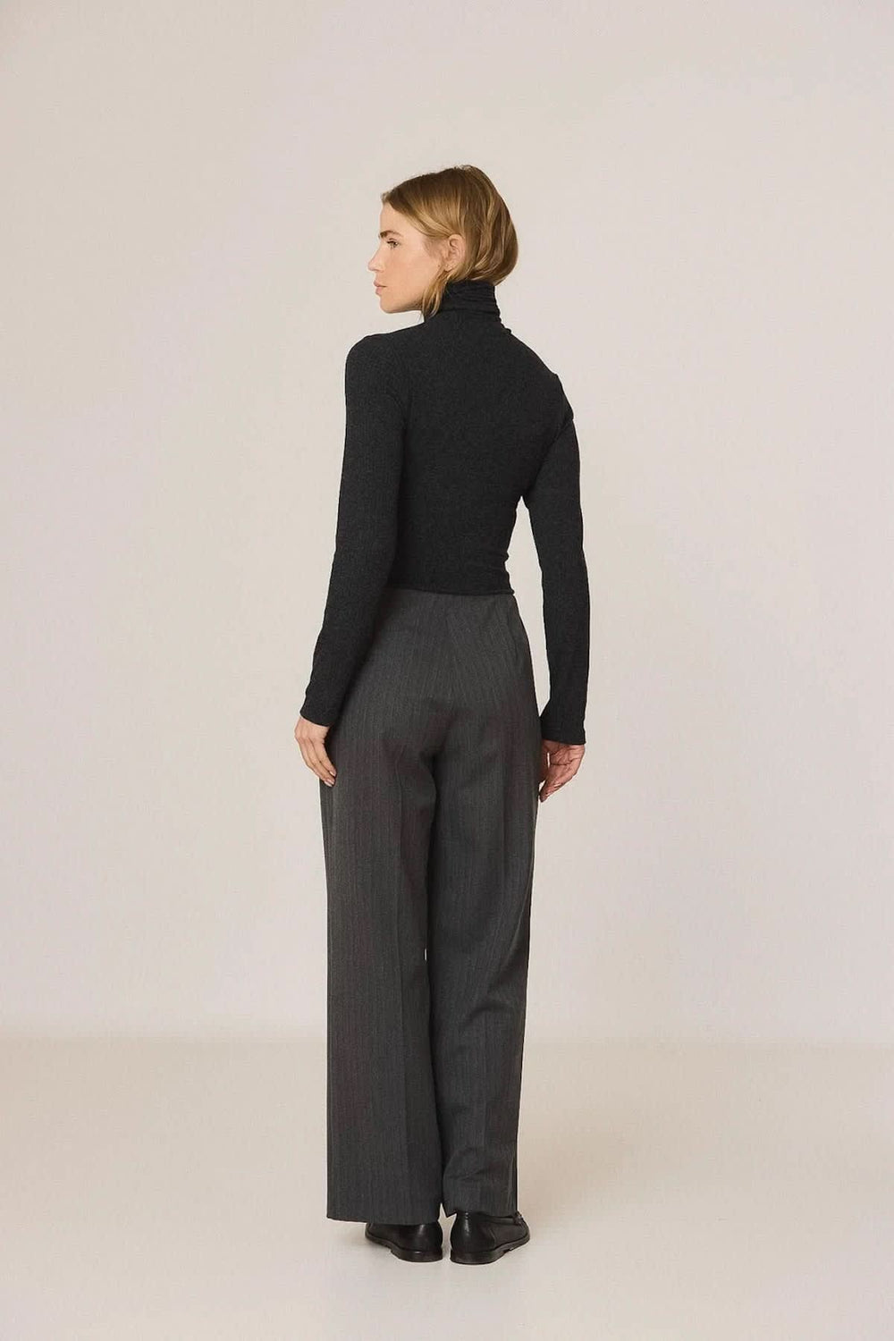 Women’s Sam wide-leg dress pants front view Indi & cold