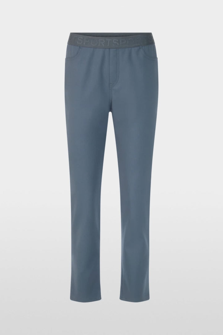Vue de côté pantalon habillé Siena Marc Cain noir, détails élégants - Valérie Simon