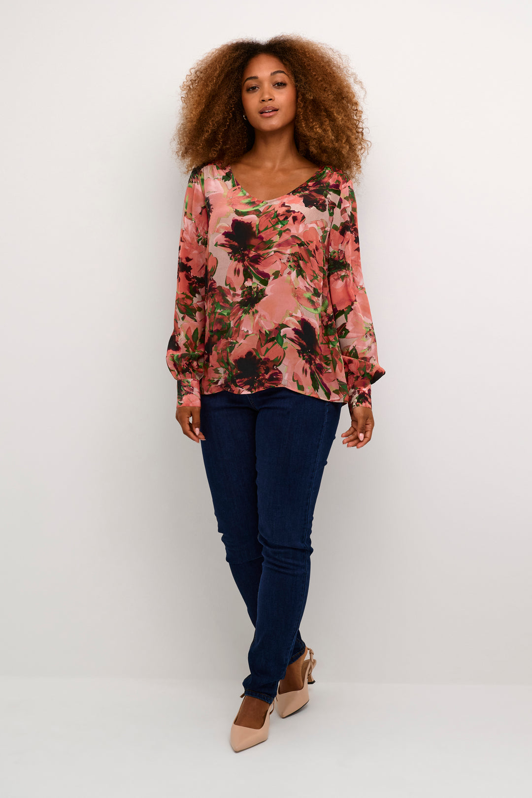 Blouse imprimé fleurs