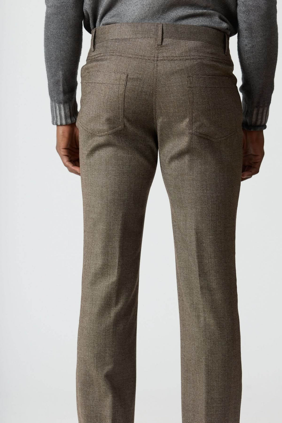 Pantalon habillé 5 poches en laine