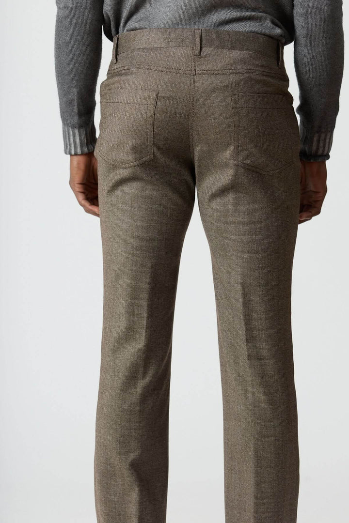 Pantalon habillé 5 poches en laine
